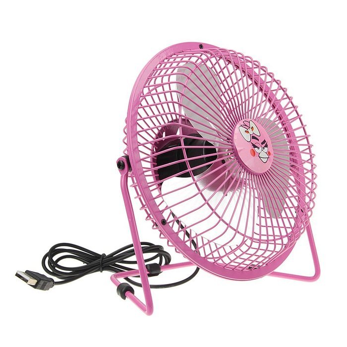 BXT 360 Degree Rotating USB Cooling Table Vintage Retro Metal Electric Home Office PC Laptop Desktop Portable... N14