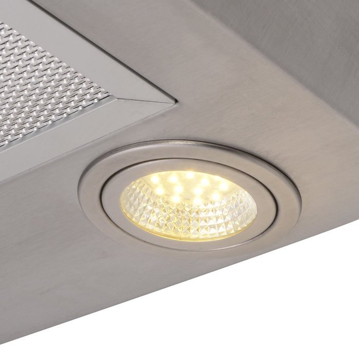 GHP 30" Stainless Steel Kitchen Wall Mount Range Hood w Glass Stove Vents N4