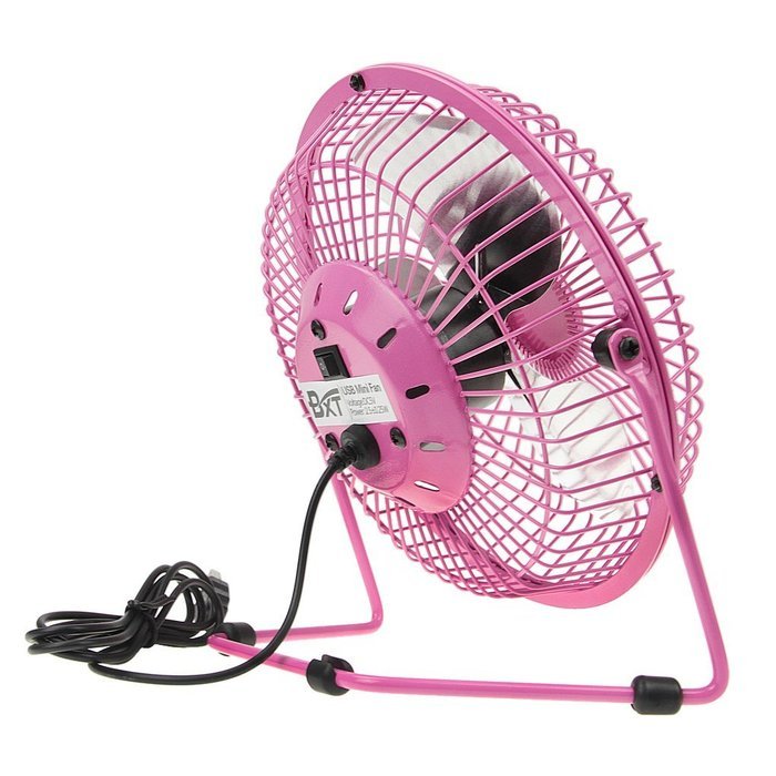 BXT 360 Degree Rotating USB Cooling Table Vintage Retro Metal Electric Home Office PC Laptop Desktop Portable... N15