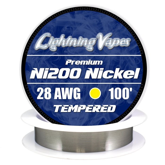 LV Ni200 Nickel Wire (Tempered) 28 AWG - 100'