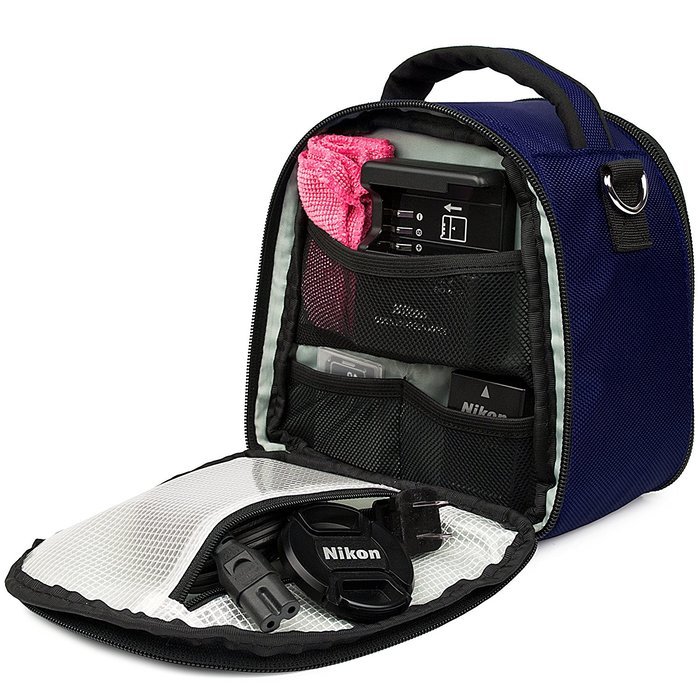 Laurel DSLR Camera Handbag for Panasonic Lumix DMC Series SLR Cameras, Grey N46