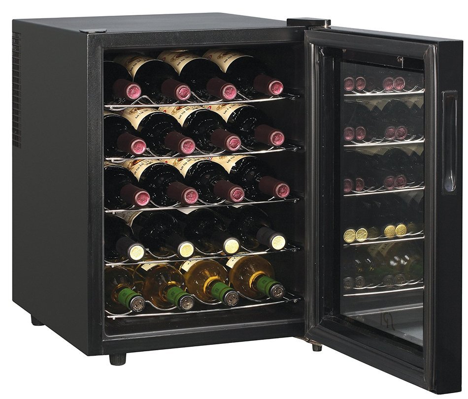 Sunpentown WC-20TL ThermoElectric with Touch Sensitive Controls 20-Bottle Wine Cooler N4