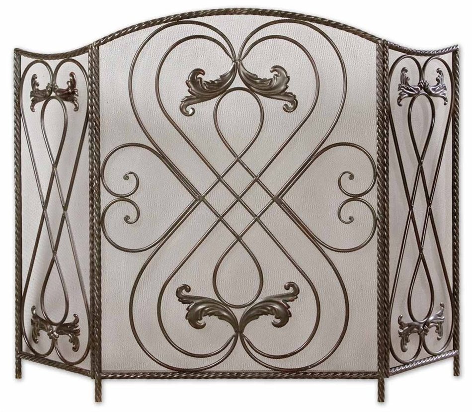 Effie Metal Fireplace Screen