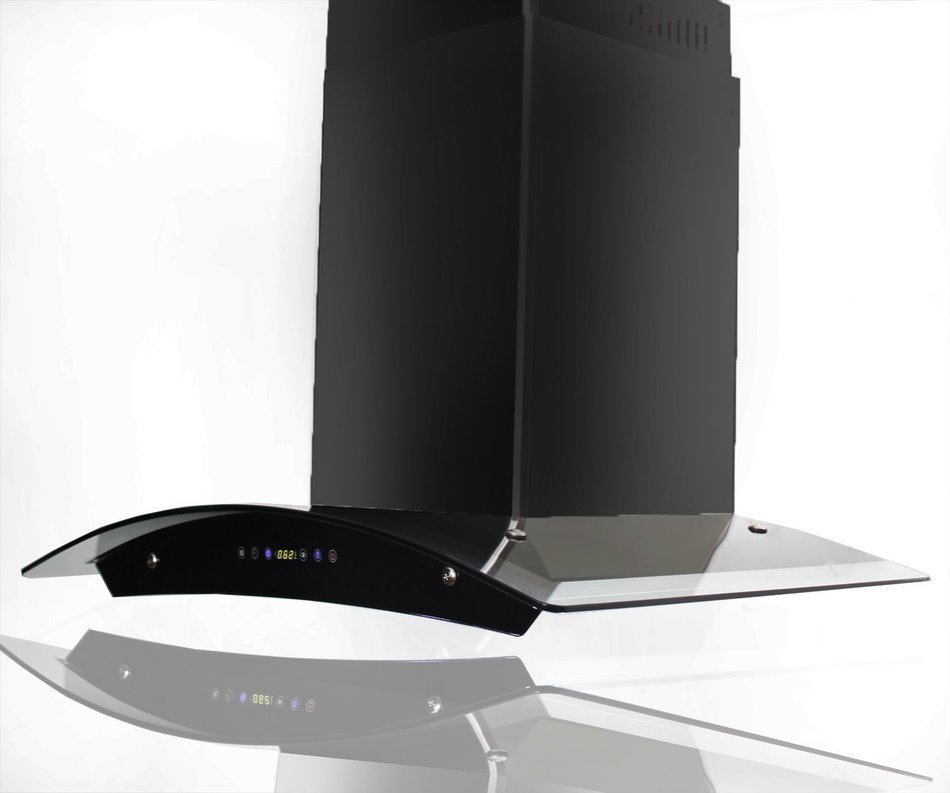 AKDY 30" Stainless Steel AZ-3S866BK-75 Wall Mount Range Hood With Remote Control N7