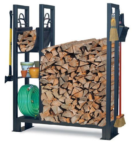 Pilgrim Home and Hearth 18565 Utility Outdoor Wood Rack