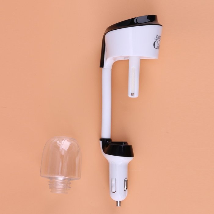 Alloet New Mini USB Car Charger Air Humidifier Diffuser Oil Aroma Mist Purifier (White) N7
