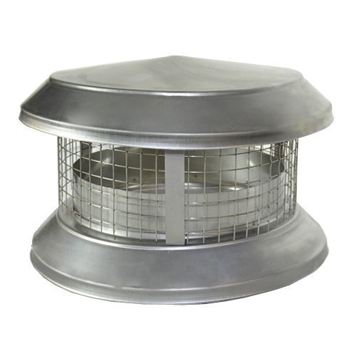 Shasta Vent 8A-CD 8 in. All - Fuel HT Chimney & Deluxe Rain Cap