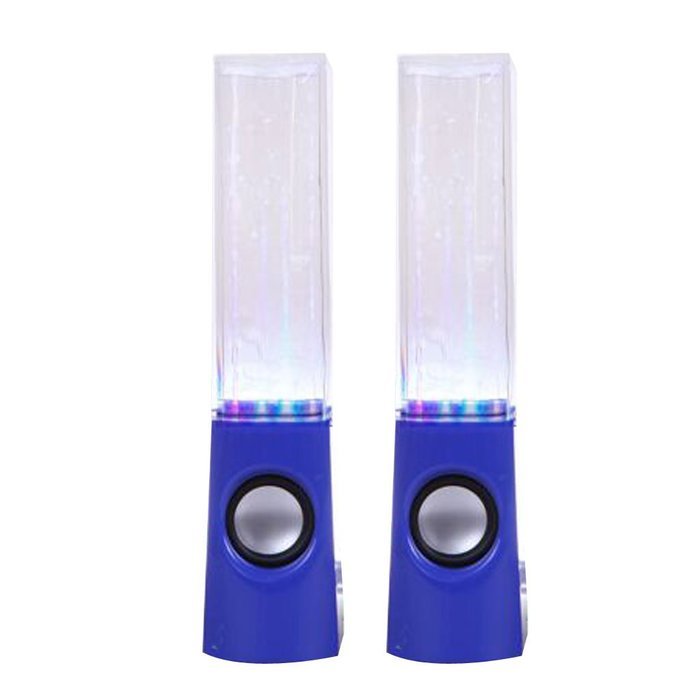 LED Light Dancing Water Show Music Fountain Bass Shock Speakers Amplifier Audio Player For Phones Computer Laptop... N24