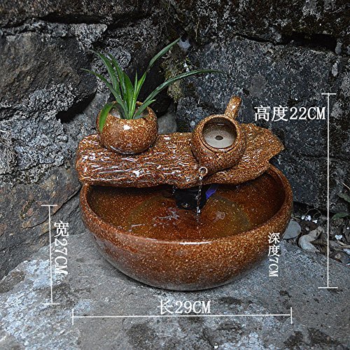 FEI&S Ceramic artware household water fountain is something that the humidifier#5