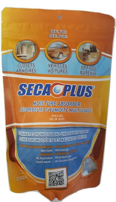 Secaplus Moisture Absorber (50 Grams- 5 Packs)
