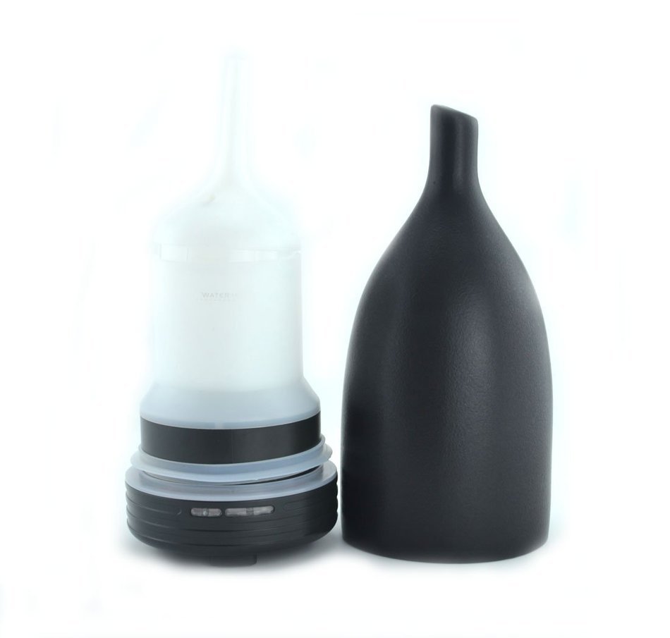 Samyo Ceramic Vase Aromatherapy Essential Oil Purifier Diffuser Air Humidifier (white) N6