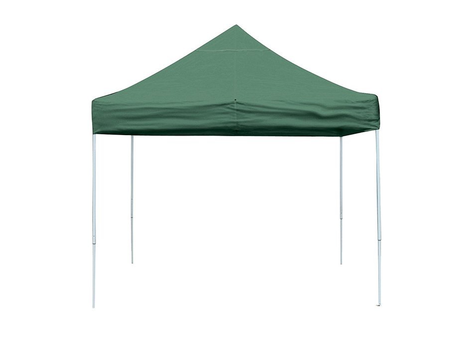 10x10 Straight Leg Pop-up Canopy, American Pride Cover, Black Roller Bag N6