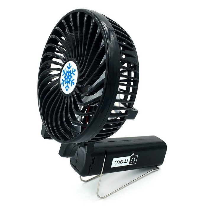 Rechargeable Fans Portable & Foldable Handheld Mini Fan Battery Operated Cooling Fan with 18650 Battery, Electric... N8