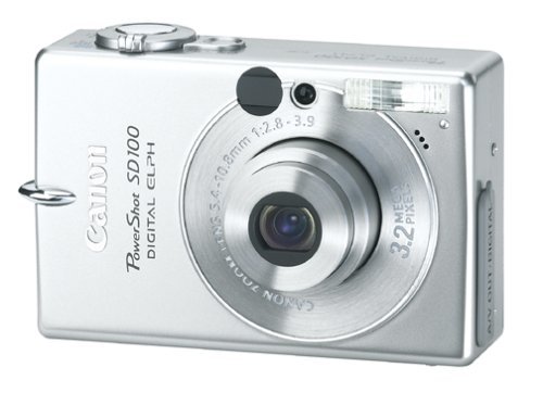 Canon PowerShot SD100 3.2MP Digital ELPH Camera w/ 2x Optical Zoom N2