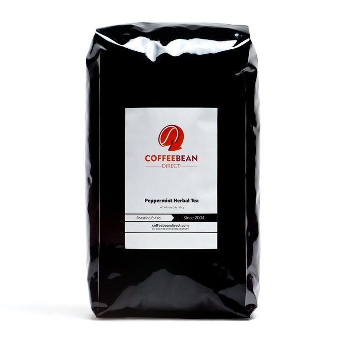 Coffee Bean Direct, Herbal Peppermint, Loose Leaf Tea, 2 Pound Bag