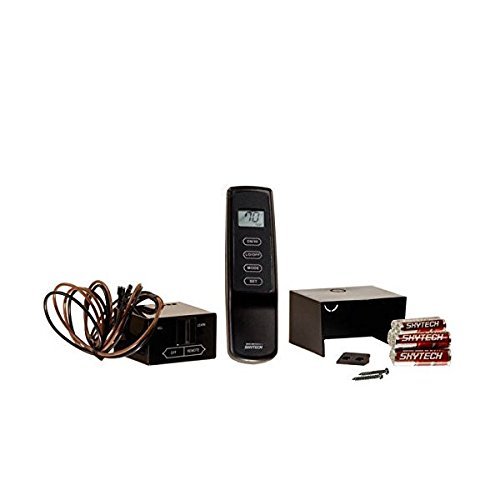 Skytech MRCK TH (SR-1001 TH) Fireplace Remote Control with Flame Adjustment and Thermostat for Servo Motor Gas... N3