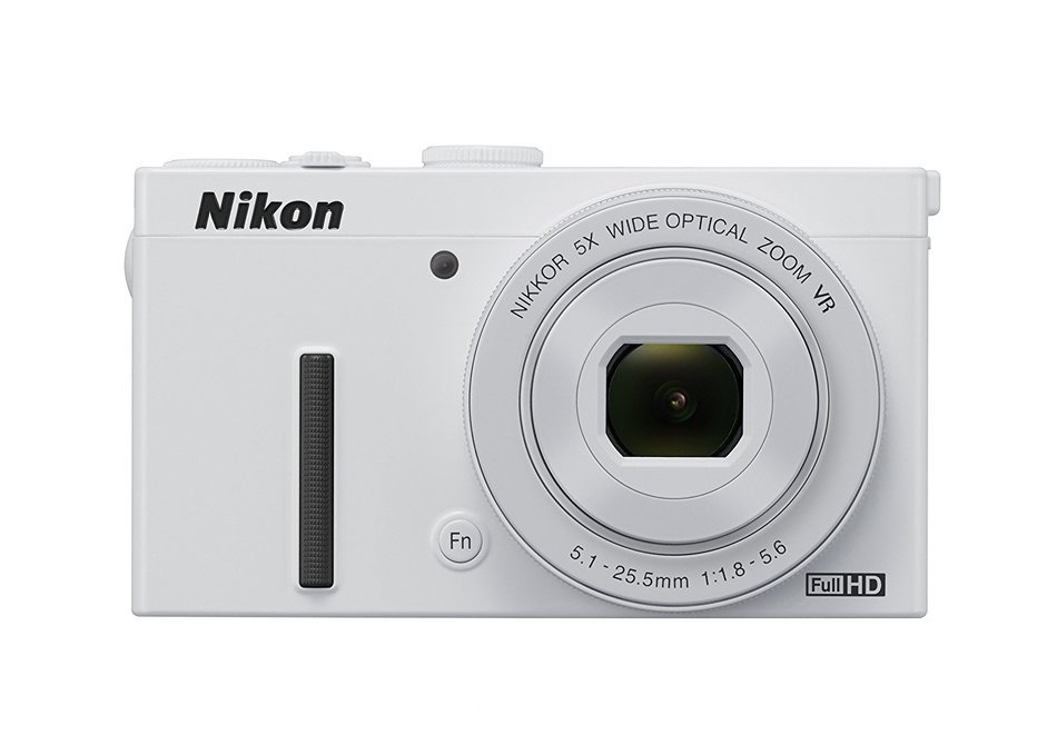 Nikon Coolpix P340 12.2 Mp Wi-fi Cmos Digital Camera with 5x Zoom Nikkor Lens and Full Hd 1080p Video (White) N7