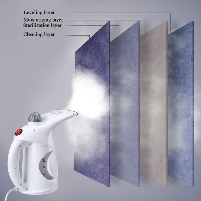 Handheld Steamer Mini Garment Steamer Portable Facial Steamer, Steam Humidifier Handy Vapor Steamer, Iron Steamer... N9