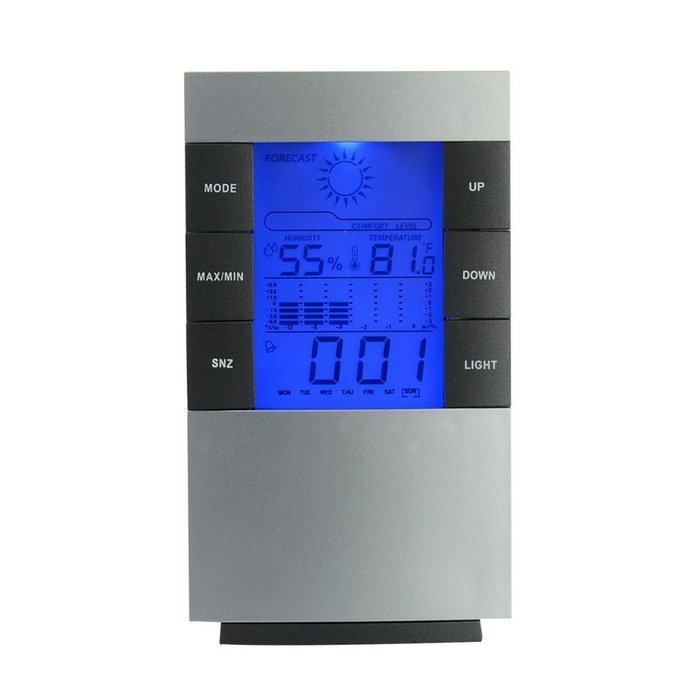 Kayier Indoor High Precision Multifunctional Thermometer Hygrometer Tem Humidity Indicator Meter Max/Min Temp... N7