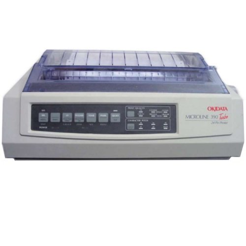 Oki Data Oki Microline 390 Turbo Dot Matrix Printer 24 Pin 390 Cps Mono 360 X 360 Dpi