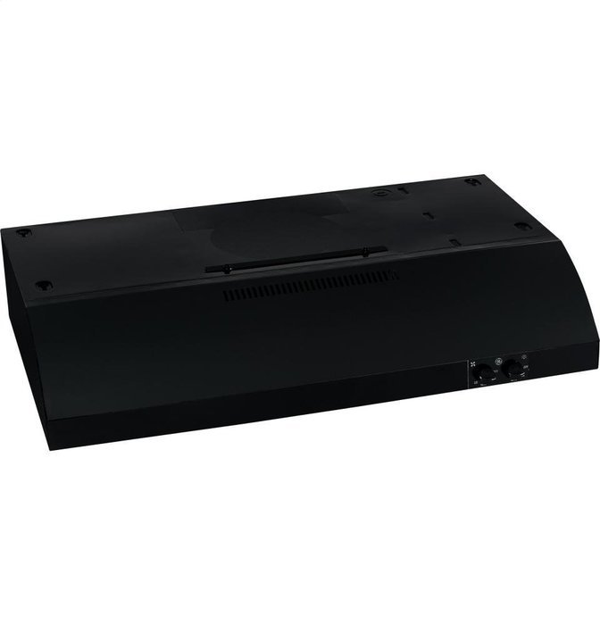 GE RANGE HOODS 1890739 3-Speed RanHoods, Black, 120V, 2.5 Amp