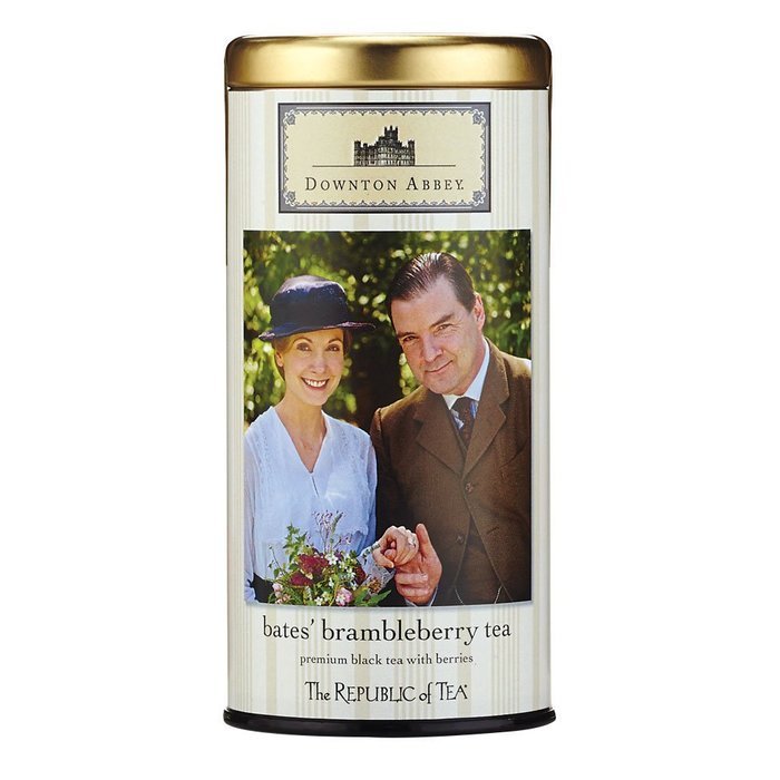The Republic Of Tea Downton Abbey Christmas Black Tea, 36 Tea Bags, Premium Cinnamon Holiday Tea N15