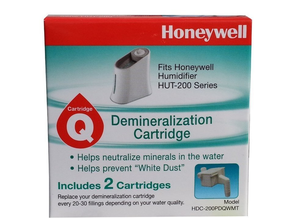 Honeywell Demineralization 2-pk Cartridge for Humidifier HUT 200 Series (Set of 3 Packs)