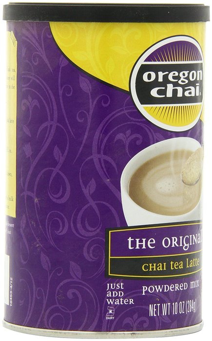 Oregon Chai Original Chai Tea Latte Powdered Mix, 10-Ounce Containers (Pack of 6) N7