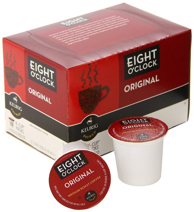 Eight O'Clock Coffee The Original, Keurig K-Cups, 12 Count, (Pack of 6) N24