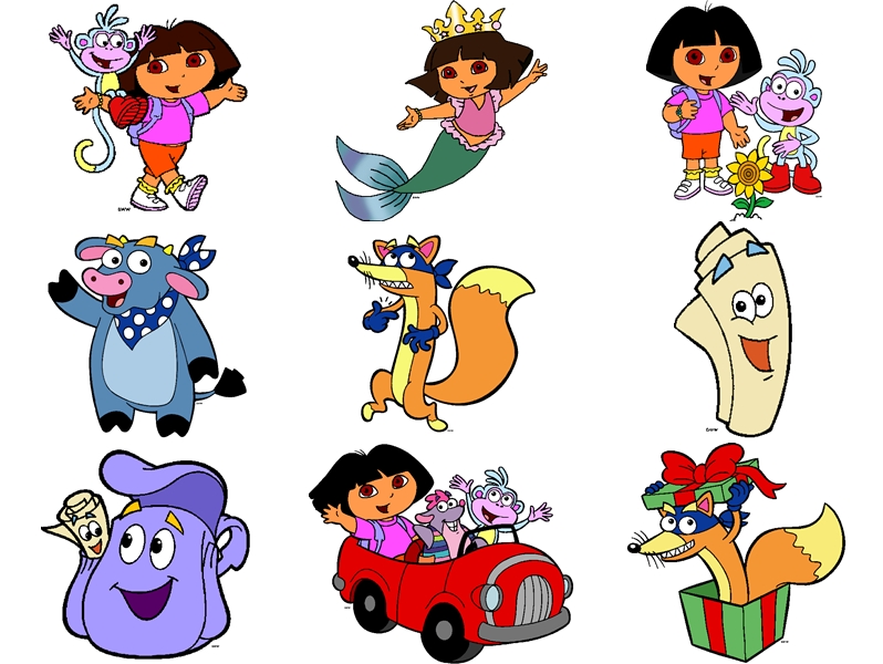 Dora Clip Art N3 free image download