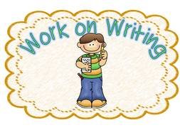 Daily Five Clip Art drawing