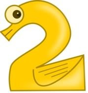 Number 2 Clip Art N15