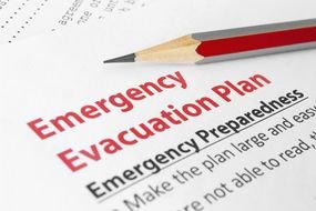 picture of the Emergency Evacuation Plan