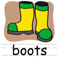 Kids Boots Clip Art