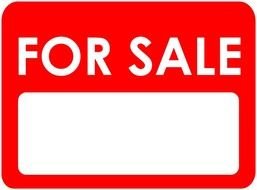 Car Sale Sign drawing