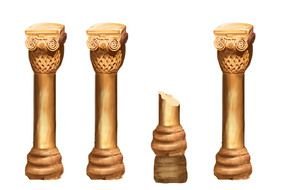 Column Clip Art drawing