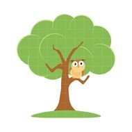 Tree Owl Clip Art N3