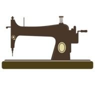 isolated sewing machine