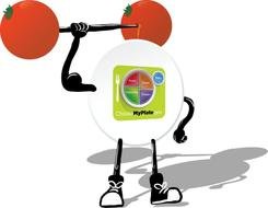 MyPlate Clip Art