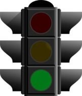 Traffic Lights Green Clip Art