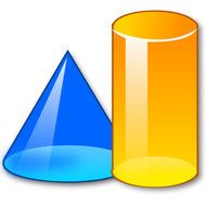 3D Shapes Clip Art N4