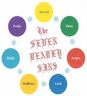circle of seven deadly sins