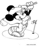 Mickey Mouse Coloring Pages N2