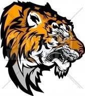 High School Tiger Mascot