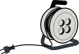 Electrical Cord Clip Art drawing