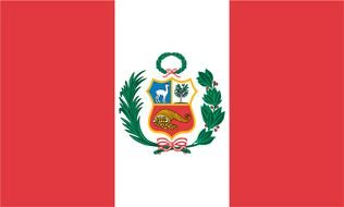 Peru Flag drawing