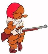 Elmer Fudd man drawing