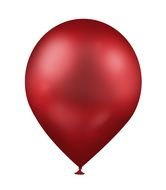 red shiny balloon