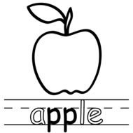 clipart of the apple