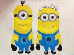 yellow cute Minion Clip Art
